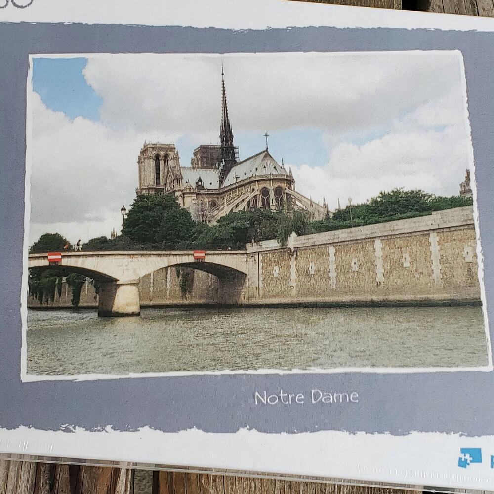 puzzleYOU Notre Dame 2000 Piece Jigsaw Puzzle Sealed